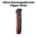 Clikon Rechargeable Hair Clipper with Adjustable Comb – Black | CK3216
