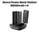 Brave Station Pro 4-in-1 Family Power Bank Station 10000mAh ×4 – Black | BP-27