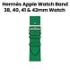 Hermès Apple Watch Band 42mm for 38, 40, 41 & 42mm Watch Cases | Bambou | Swift Calfskin