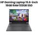 HP Victus Gaming Laptop 15.6-inch FHD AMD Ryzen, 16GB RAM 512GB SSD, Mica Silver | 15-FB3093DX