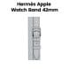 Hermès Apple Watch Band 42mm – Bleu Glacier Attelage Double Tour