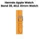 Hermès Apple Watch Band 42mm for 40/41mm Cases – Jaune d’Or | Attelage Double Tour