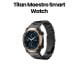 Titan Maestro Smart Watch 1.43″ AMOLED Stainless Steel AOD Extra Strap – Rose Gold / Black | 90208KM02