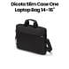 Dicota Slim Case One Laptop Bag 14–16″ – Black | D32092-RPET