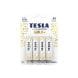 Tesla Alkaline AA Gold+ Batteries LR6 1.5V – 4 Pack Long-Lasting Power for Remote Controls, Toys & Electronics | 8594183392257
