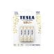 Tesla Alkaline AAA Gold+ Batteries LR3 1.5V – 4 Pack Long-Lasting Power for Remote Controls, Toys & Electronics | 8594183392264