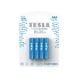 Tesla Zinc Carbon AAA Blue+ Batteries R3 – 4 Pack Reliable Power for Remote Controls, Clocks & Toys | 8594183392196