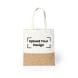 Personalized Eco-Neutral Recycled Cotton & Cork Shopping Bag – 145 GSM Sustainable Tote with Natural Cork Finish – Natural | BPEN 2179
