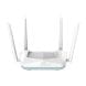 D-Link Eagle Pro AI AX1500 Smart Router – Wi-Fi 6, AI Traffic Optimizer, 1201Mbps (5GHz)/300Mbps (2.4GHz), WPA3 & MU-MIMO – White | R15-100-PACK