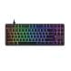 Epic Gamers Chimera TKL Mechanical Gaming Keyboard – 80% Tenkeyless Layout, Red Switch, RGB Backlit Keys, Detachable Cable | Black - EG-EGC01