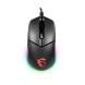 MSI Clutch GM11 Wired Gaming Mouse – PixArt PMW-3325 Optical Sensor, 5000 DPI, RGB Lighting Symmetrical Design | Black – CLUTCH GM11