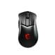 MSI Clutch GM51 Lightweight Wireless RGB Gaming Mouse – PixArt PAW-3395 Optical Sensor, Diamond LightGrips, Ergonomic Design | Black – CLUTCH GM51