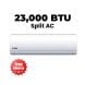 York Split Air Conditioner 2 Ton, Rotary Compressor, 3D Airflow, Turbo Cooling, Auto Restart - White - YHFE24XEVHHL-R3
