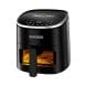 Black+Decker AeroFry Air Fryer 4.2L, Rapid Hot Air Circulation For Frying, Grilling, Baking And Broiling, Brushed Finish, Viewing Window - Black - AF4210-B5