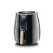 Black+Decker 8 In 1 Digital AeroFry Air Fryer 1500W 4L, Rapid Air Convection Technology, Colored LED Display, Auto-Off Function - Black/Gold - AF400-B5