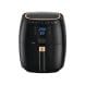 Black+Decker 7 In 1 Multifunction Digital AeroFry Air Fryer 1500W 8.6L, Digital Controls, Adjustable Temperature, 7 Preset Functions - Black/Gold - AF5539-B5