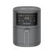 Black+Decker 8 In 1 Digital Air Fryer 1500W 3.5L, Rapid Air Convection Technology, Colored LED Display, 3 Beep Shake Reminder - Graphite - AF3550-B5