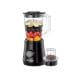 Black+Decker 500W Electric Blender With Grinding Mills, 1.5L Capacity, Stainless Steel Blades - Black - BX530-B5