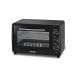 Black+Decker Toaster Oven 45L, Thermostat Control, Adjustable Timer, Non-Stick Food Tray With Handle - Black - TRO45RDG-B5