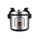 ALM Digital Electric Pressure Cooker 18L, Non-Stick Inner Pot, 5 Smart Cooking Programs, Adjustable Timer - Silver/Black - ALM-C-18L