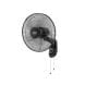 Black+Decker Wall Fan 16 Inch, Easy Operation, Comfortable Cooling Air, Defined Directional Flow, 5 AS Blade Design - Black - FW1620-B5