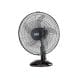 Black+Decker Desktop Fan 16 Inch, 60W Tropical Rated Motor, 5-Blade Design, 90° Wide Oscillation - Black - FD1620-B5