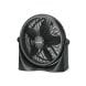 Black+Decker Box Fan 16 Inch, High-Speed 5-Blade Design, Adjustable Portable Design, Slim And Compact - Black - FB1620-B5