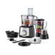 Black+Decker Food Processor With Blender And Grinder 600W, 29 Functions, Stainless Steel Blade, 2 Speeds + Pulse - Black/Silver - FX650-B5