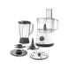 Black+Decker Multifunction Food Processor 800W, 24 Functions, 2-Speed Control With Pulse, Stainless Steel Blades - White - FX822-B5