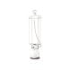 Black+Decker Twin Pole Vertical Garment Steamer 2400W, Fast Heating, 35g/min Steam Rate, 1.5L Tank, 6 Steam Levels - White - GST2400-B5