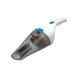 Black+Decker Handheld Vacuum Cleaner 325ml, 1.5Ah Lithium-Ion Battery, 6.5W Suction Power, Quick And Easy Cleaning - White/Gray - NVC115JL-B5