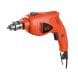 Black+Decker Hammer Drill 480W 10mm, Ultra-Compact And Ergonomic Design, Portable And Convenient, Flexible Chuck Capacity - Orange/Black - HD4810-B5