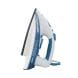 Black+Decker Steam Iron 2200W, Non-Stick Soleplate, Spray Function, Adjustable Temperature, Measuring Cup Included - Blue/White - X2000-B5