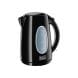 Black+Decker Electric Kettle 2200W 1.7L With Concealed Coil, Comfortable Grip Handle, Premium Design, Boil-Dry Protection - Black - JC69-B5