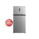 Sharp Double Door Refrigerator 700L, Electronic Temperature Control, R600A Refrigerant, Inverter Compressor - Inox - SJ-HM700-HS3