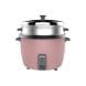 Sharp Rice Cooker 400W, 1.0L Capacity, Non-Stick Inner Pot, Food Steamer, Tempered Glass Lid - Pink - KS-H108G-P3
