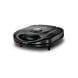Black+Decker 4 Slice Sandwich Maker, 1400W Power, Multifunction Non-Stick Coated, 180° Flat Grill Mode - Black - TS4130-B5