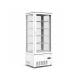 ALM Upright Showcase Cooler 258L, 4-Side Glass Door, No Frost Cooling System, Reliable Cooling Performance - White - ALM-4GDF258