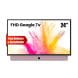 Skyworth Full HD Portable Google Smart TV 24 Inch, Built-In Battery (Up To 3 Hours), Lightweight Design, Smart Connectivity - Pink - 24LP60G-P