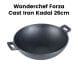 Wonderchef 26cm Forza Cast Iron Kadai - Black | 63153474
