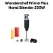 Wonderchef Prima Plus Hand Blender 250W – Black | 63154731