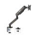 Epic Gamers Single Gas Spring RGB Monitor Arm – Adjustable Monitor Mount Stand | Black – EG-SGSMA-B