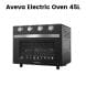 Aveva Electric Oven 45L with Airfry Function, Black | AV-HHEAFO45