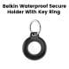Belkin Waterproof Secure Holder with Key Ring for AirTag | Black | MSC013BTBK