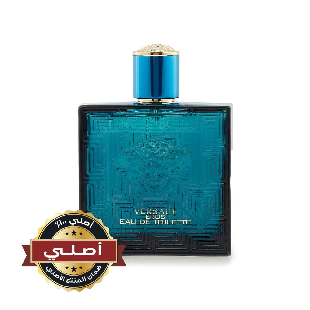 عطر فرزاتشي إيروس أو دو تواليت للرجال، عطر شرقي خشبي منعش برائحة النعناع والتفاح الأخضر وحبوب التونكا والفانيليا وخشب الأرز - 100 مل