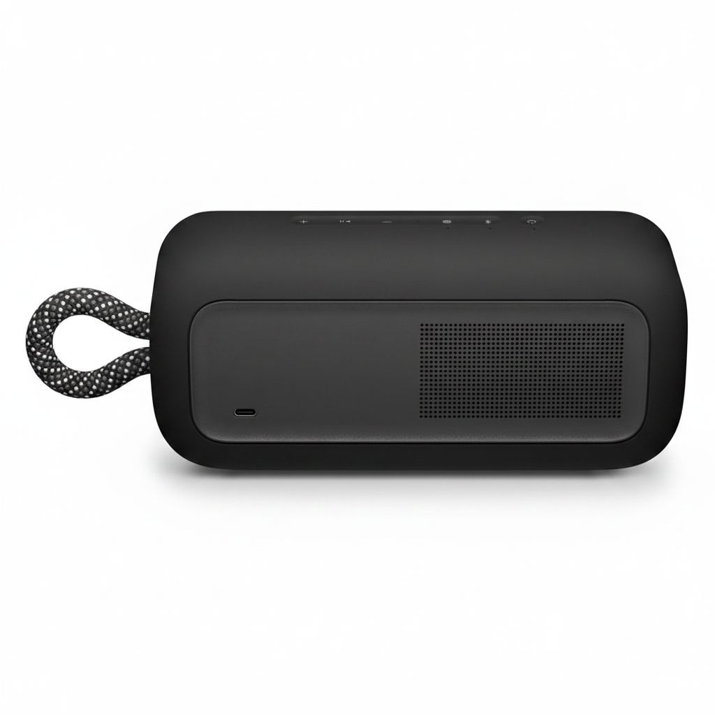 Bose SoundLink Plus Portable Bluetooth Speaker, Compact & Powerful Sound, Waterproof & Dustproof, Long Battery Life - Black