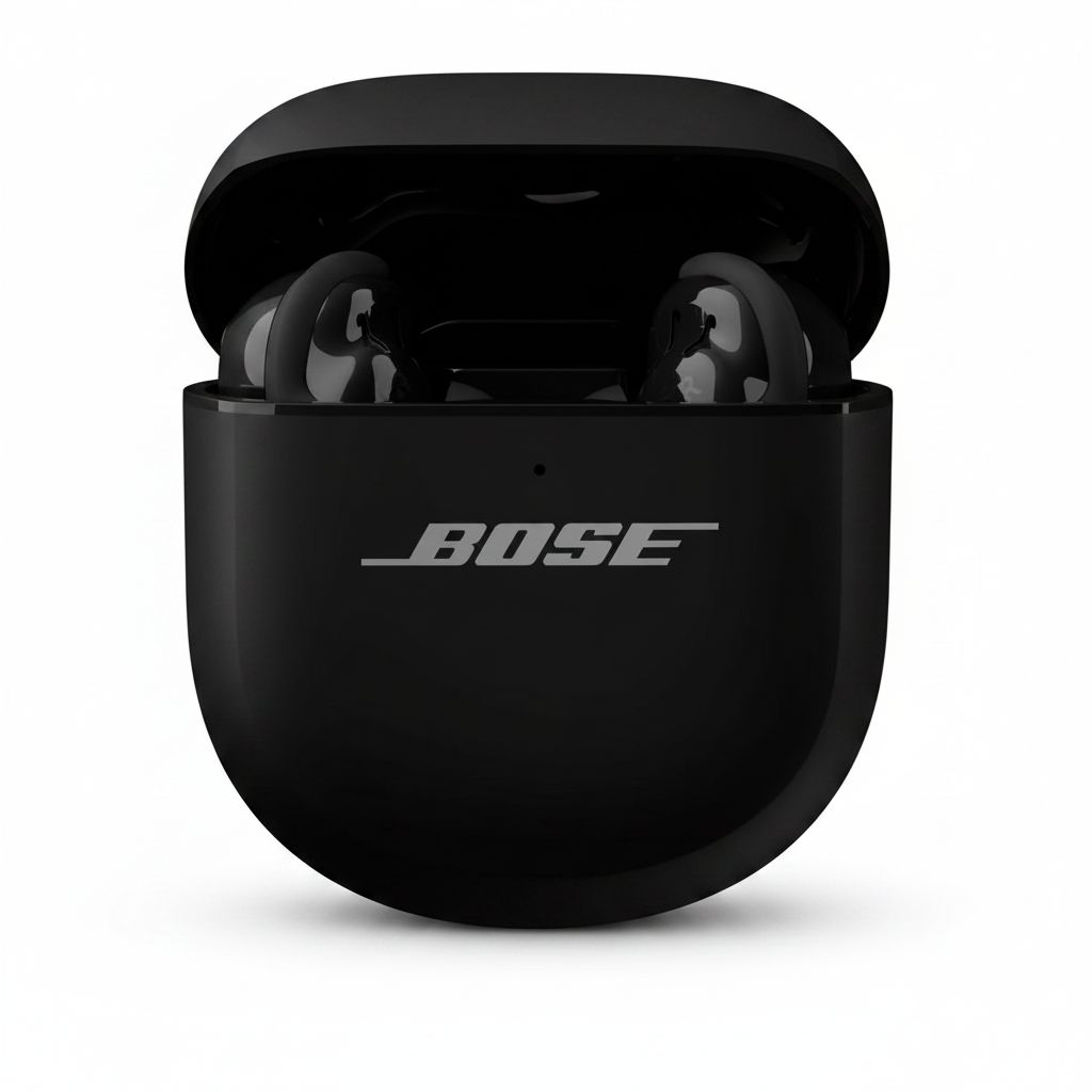 Bose QuietComfort Ultra Bluetooth Earbuds (2nd Gen), Wireless Noise Cancelling, Spatial Audio, Deep Bass, Bluetooth - Black