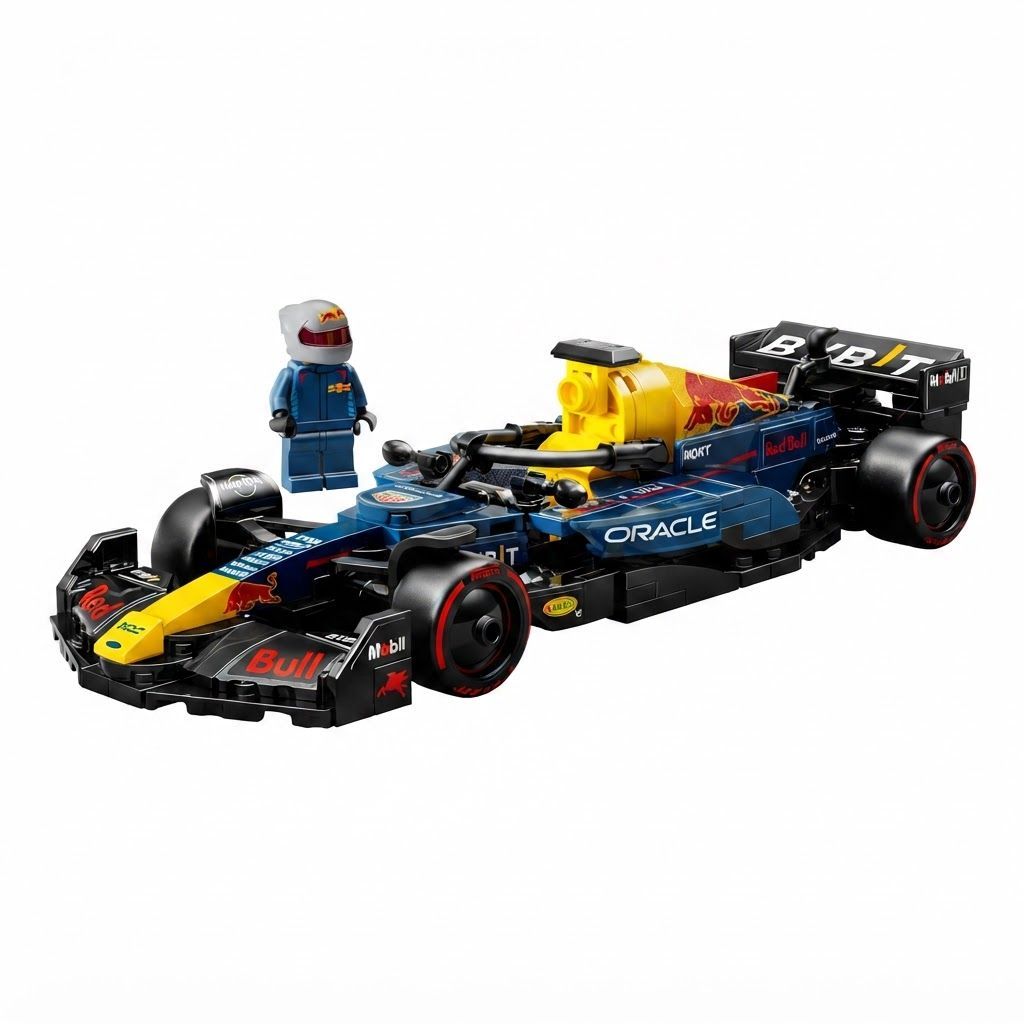 LEGO Speed Champions Oracle Red Bull Racing RB20 F1 Race Car - 2024 Formula 1 Model Building Formula 1 / Red Bull Racing, 1x F1 Driver