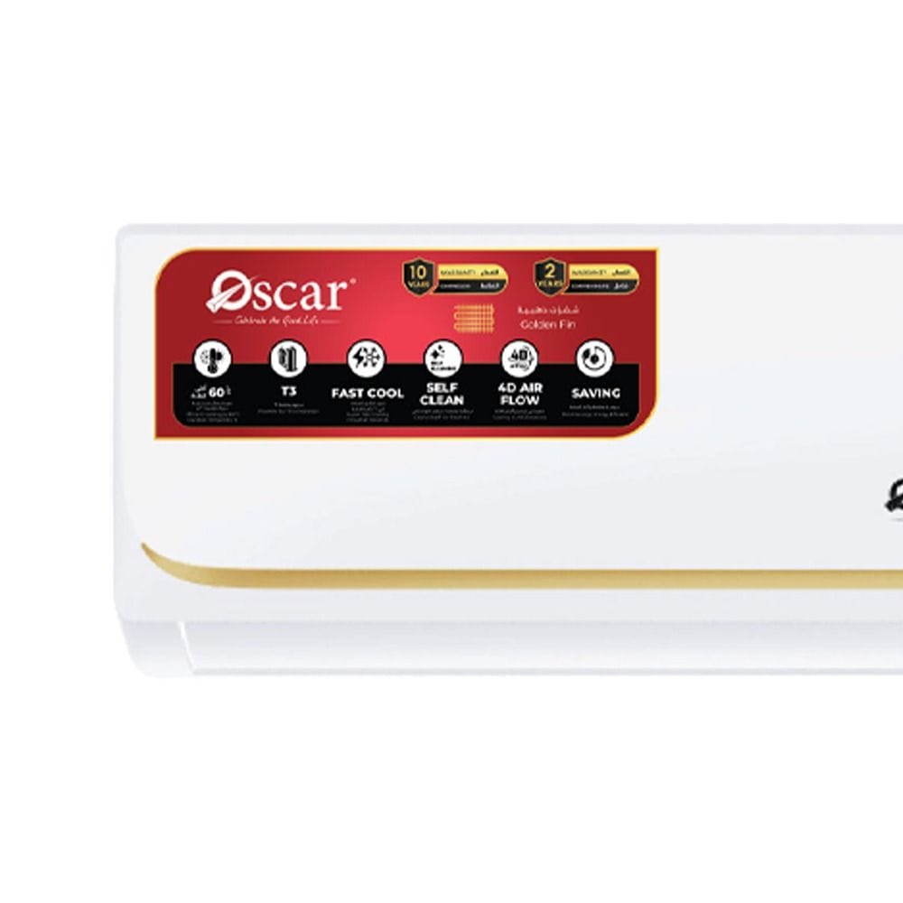 Oscar 2 Ton Split Inverter Air Conditioner, 22500 BTU/h, R32 Refrigerant, Rotary Compressor, Cool Only | White - OSMC24QCR32INV