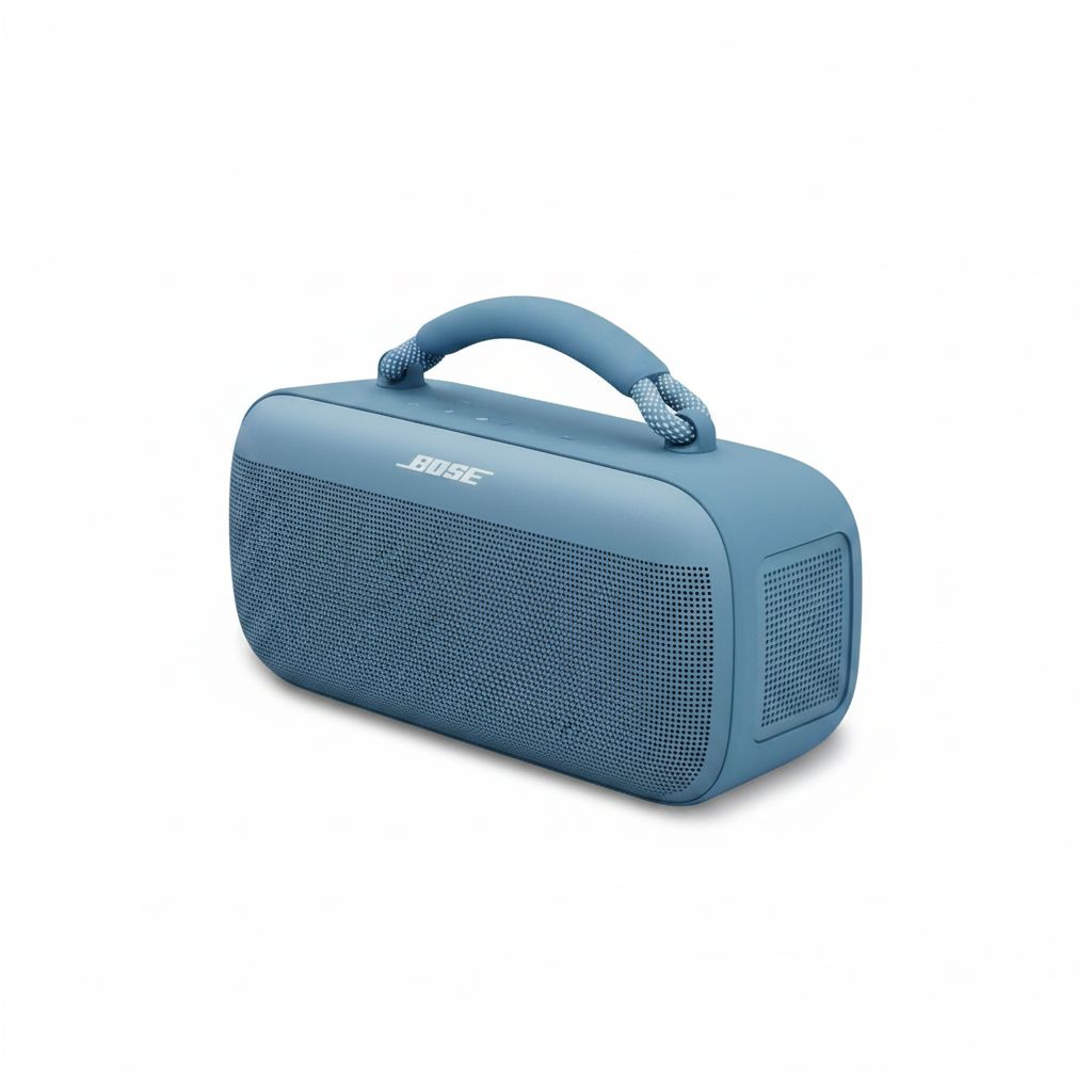 Bose SoundLink Max Portable Bluetooth Speaker, Deep Bass, Waterproof & Dustproof, Up to 20-Hour Battery Life - Blue